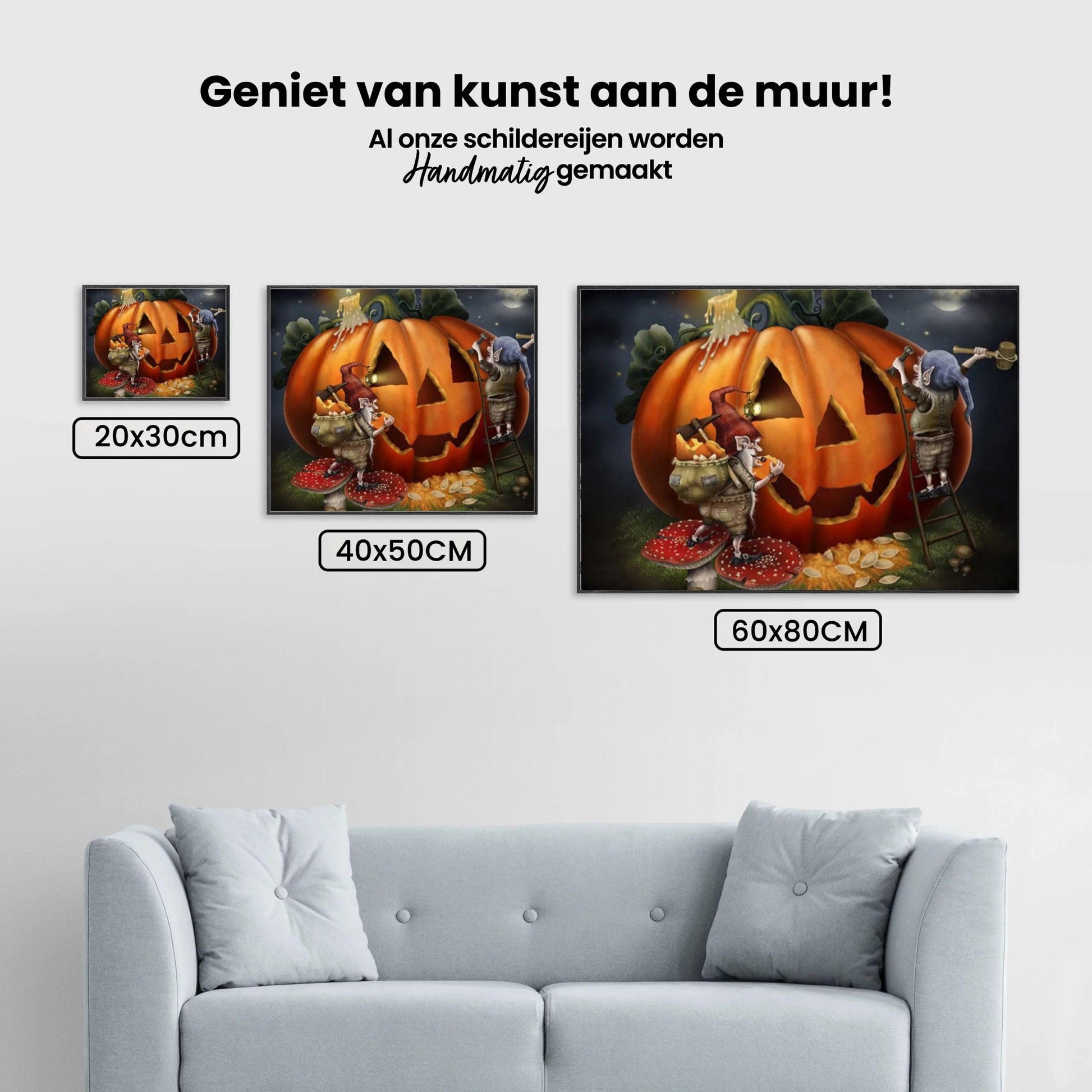 Diamond Painting Pompoen - Kabouters - SEOS Shop ®