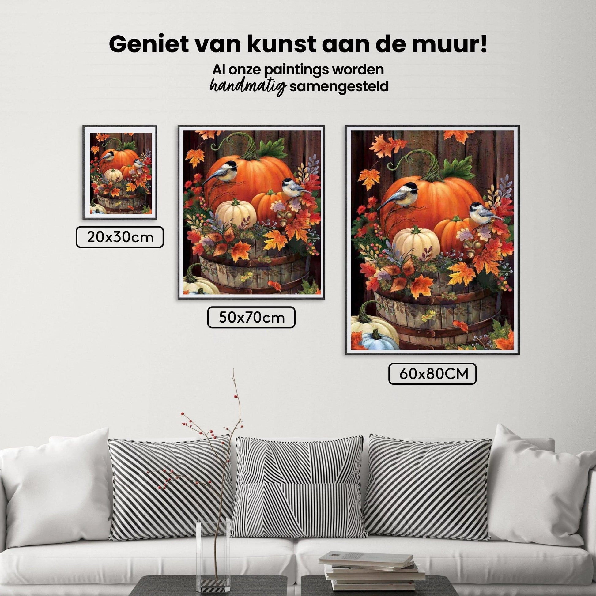 Diamond Painting Pompoenen En Vogels - SEOS Shop ®