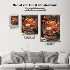 Diamond Painting Pompoenen En Vogels - SEOS Shop ®
