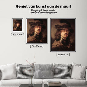Diamond Painting Portret van Rembrandt van Rijn - SEOS Shop ®