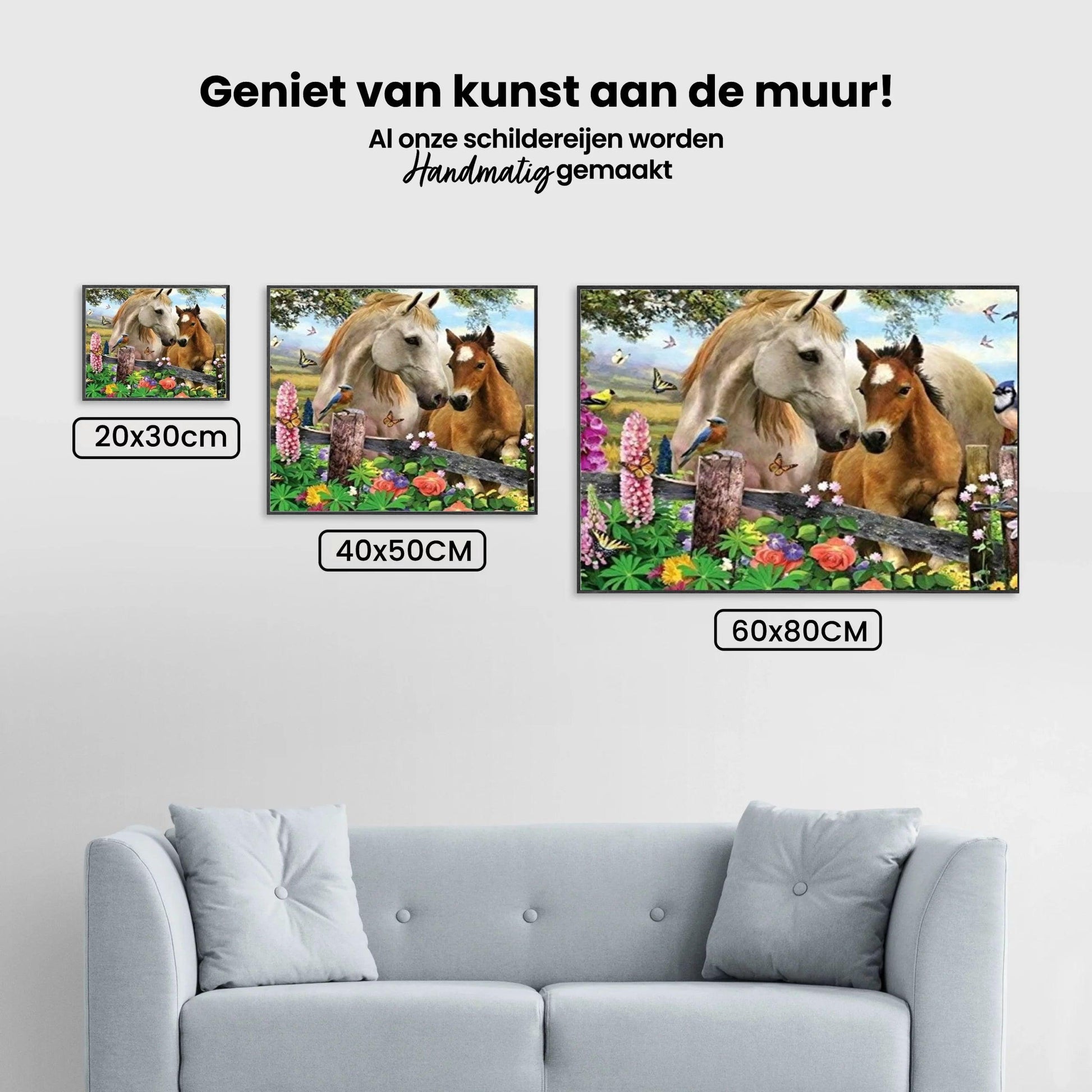 Diamond Painting Prachtige Paarden - SEOS Shop®