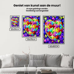 Diamond Painting Puzzel Hart - SEOS Shop ®