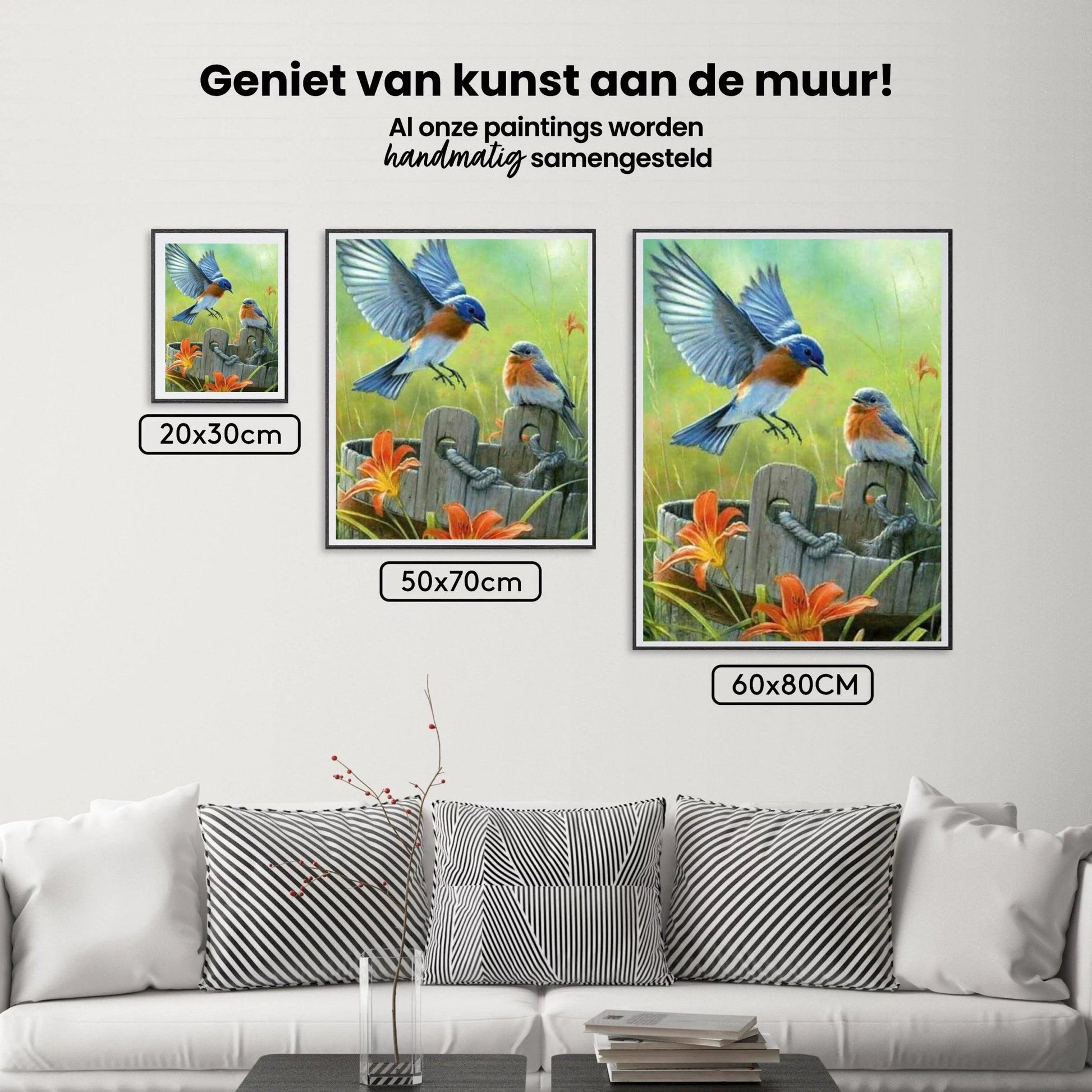 Diamond Painting Rood Borstjes - SEOS Shop ®