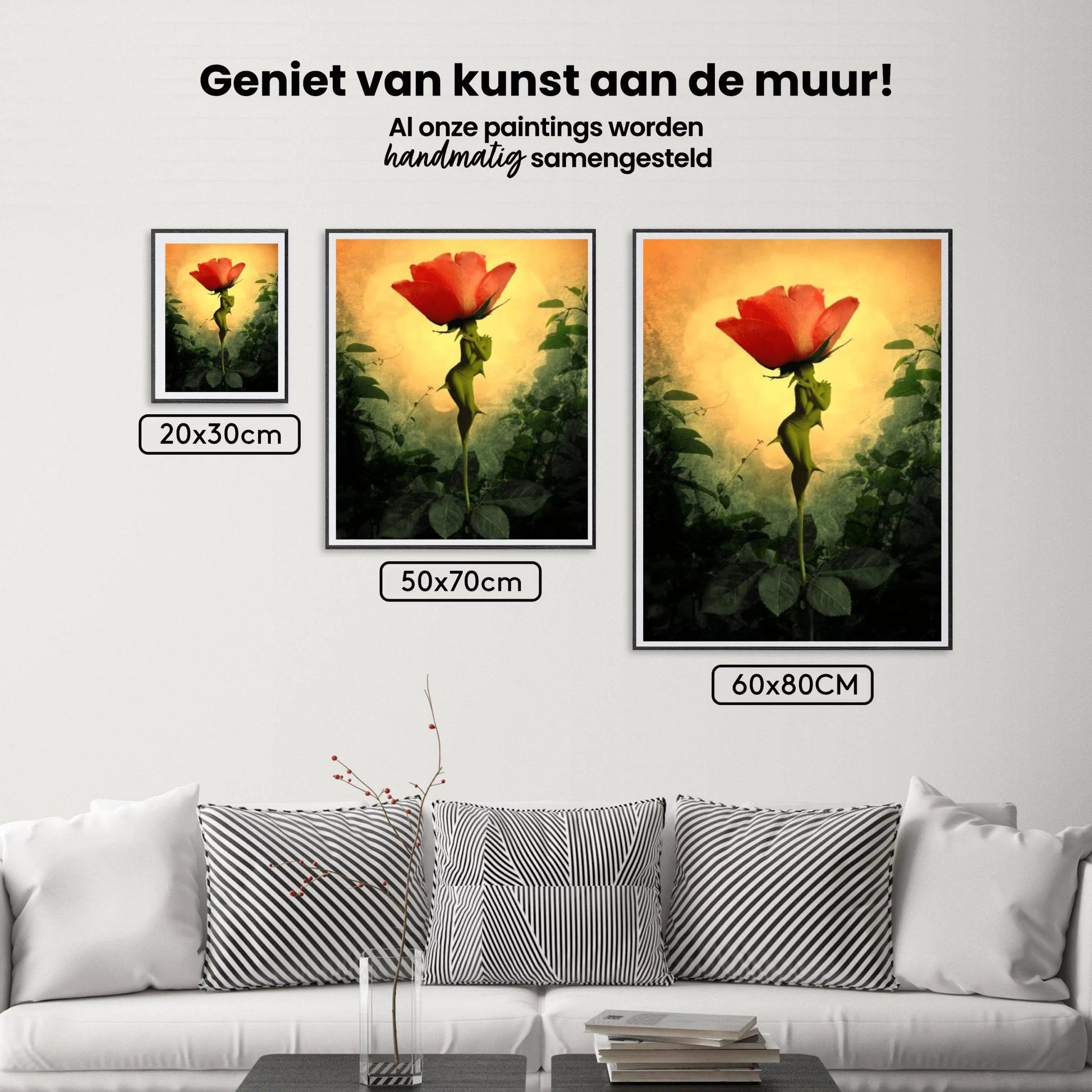 Diamond Painting Rose's Ziel - SEOS Shop ®