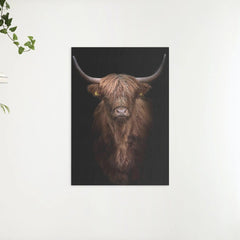 Diamond Painting Schotse hooglander - Roodbruine Schotse hooglander van dichtbij - SEOS Shop ®