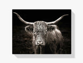 Diamond Painting Schotse hooglander - Schotse hooglander in vintage stijl - SEOS Shop ®