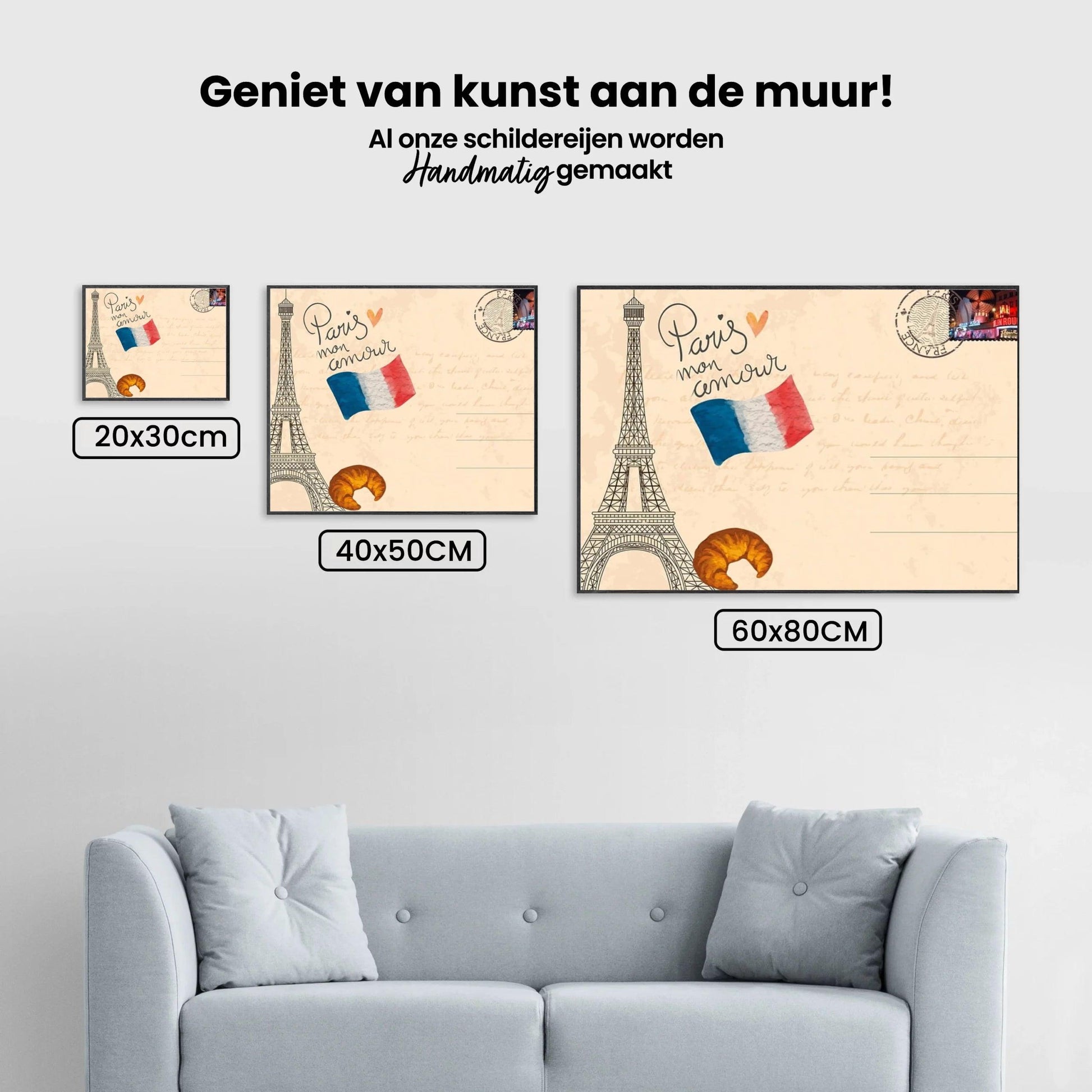 Diamond Painting Stedentrip naar Parijs - SEOS Shop ®