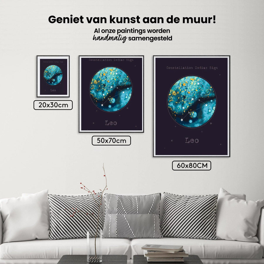 Diamond Painting Sterrenbeeld - Leeuw - SEOS Shop ®