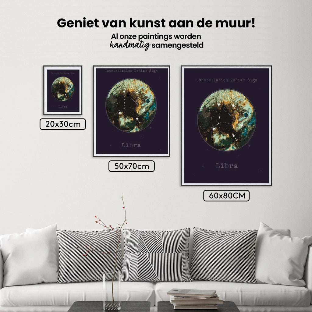 Diamond Painting Sterrenbeeld -  Libra - Waage - SEOS Shop ®