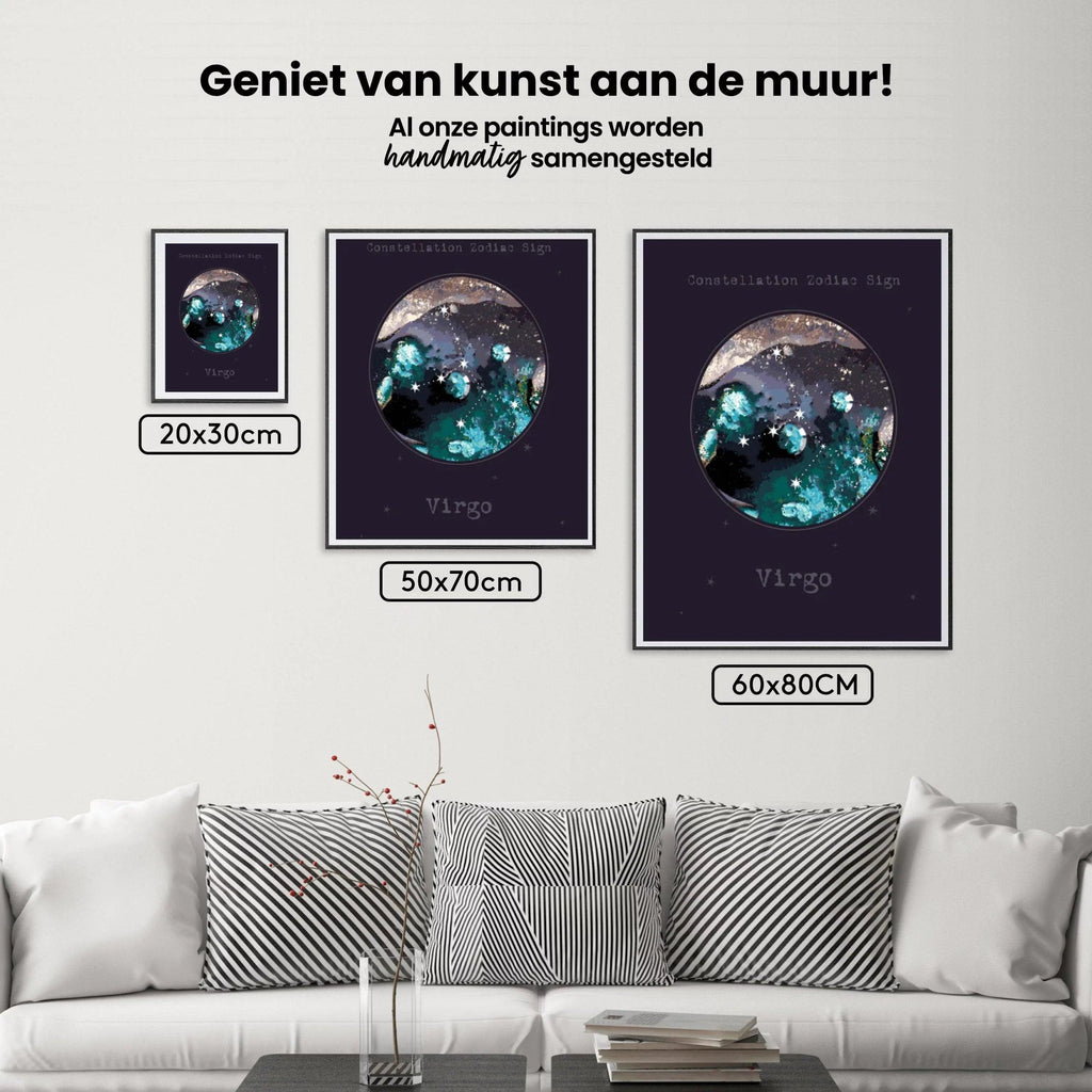 Diamond Painting Sterrenbeeld - Maagd - SEOS Shop ®