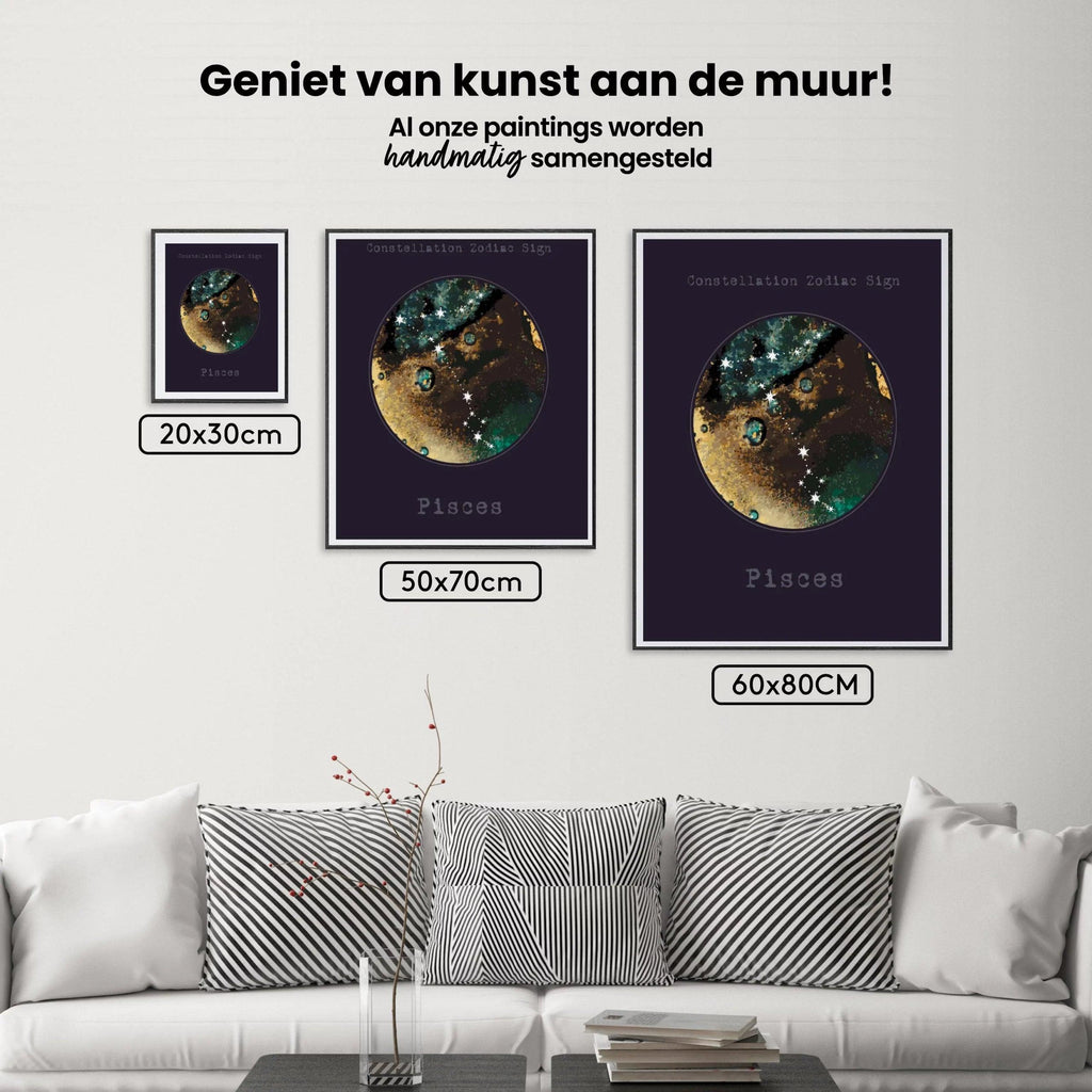 Diamond Painting Sterrenbeeld - Vissen - SEOS Shop ®