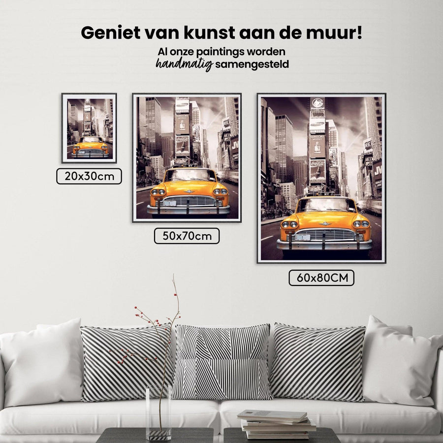 Diamond Painting Taxi in New York - SEOS Shop ®