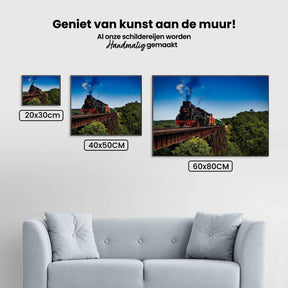 Diamond Painting Trein op rails – SEOS Shop ®