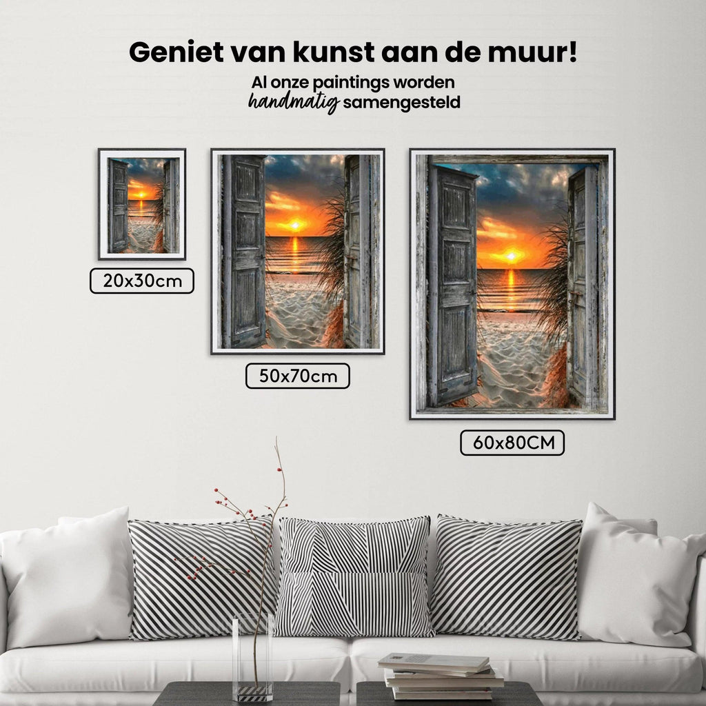 Diamond Painting Tropische Zonsondergang – SEOS Shop ®