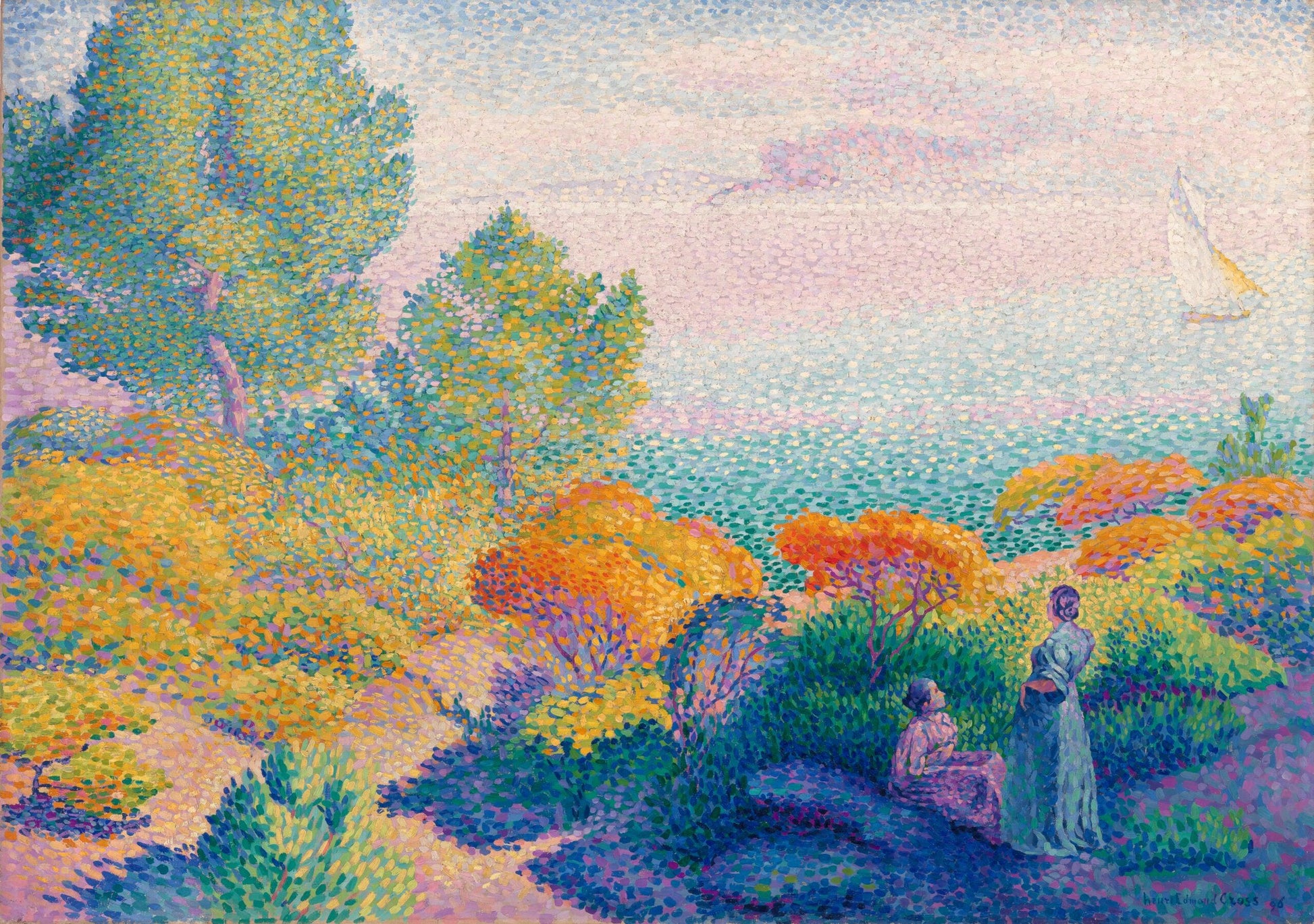 Diamond Painting - Twee vrouwen aan de kust - SEOS Shop ®