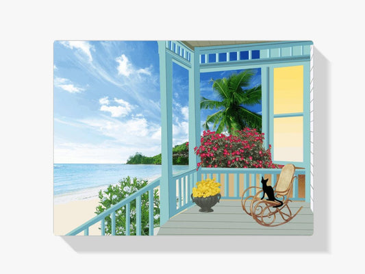 Diamond Painting Vakantie foto - Strand met Zee – SEOS Shop ®