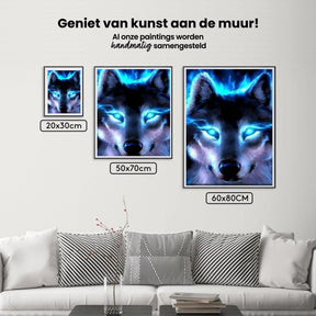 Diamond Painting Verlichting Wolf - SEOS Shop ®