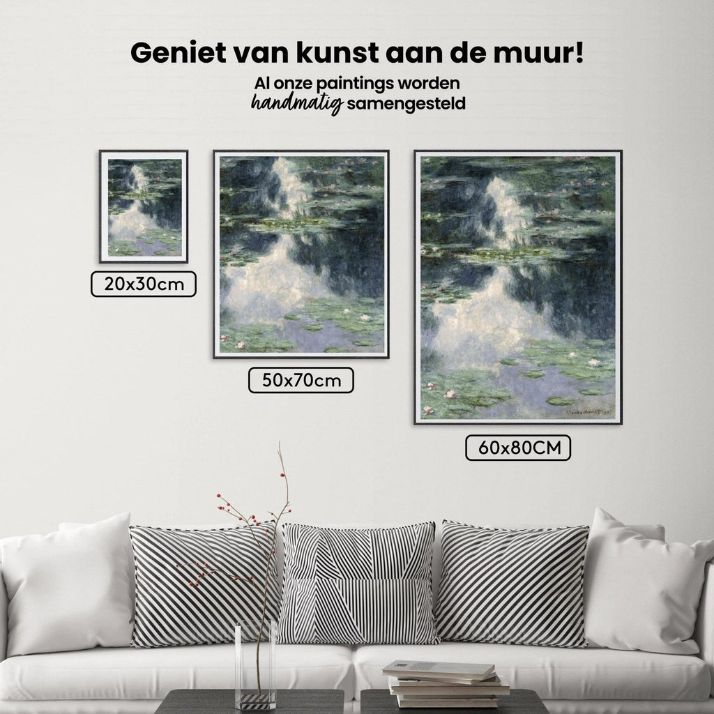 Diamond Painting Vijver met waterlelies - SEOS Shop ®