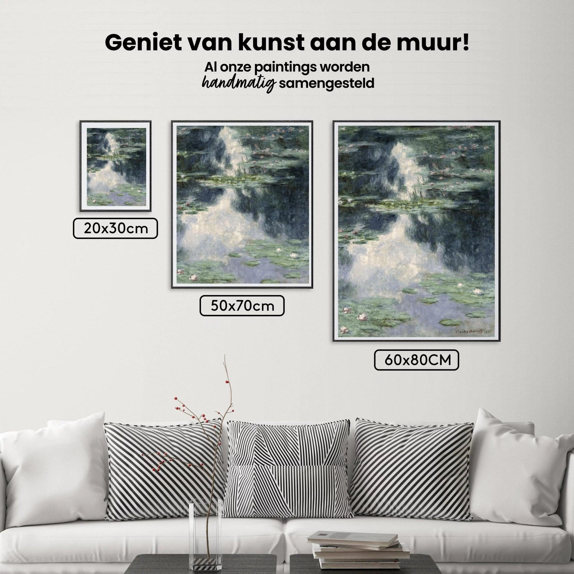Diamond Painting Vijver met waterlelies - SEOS Shop ®