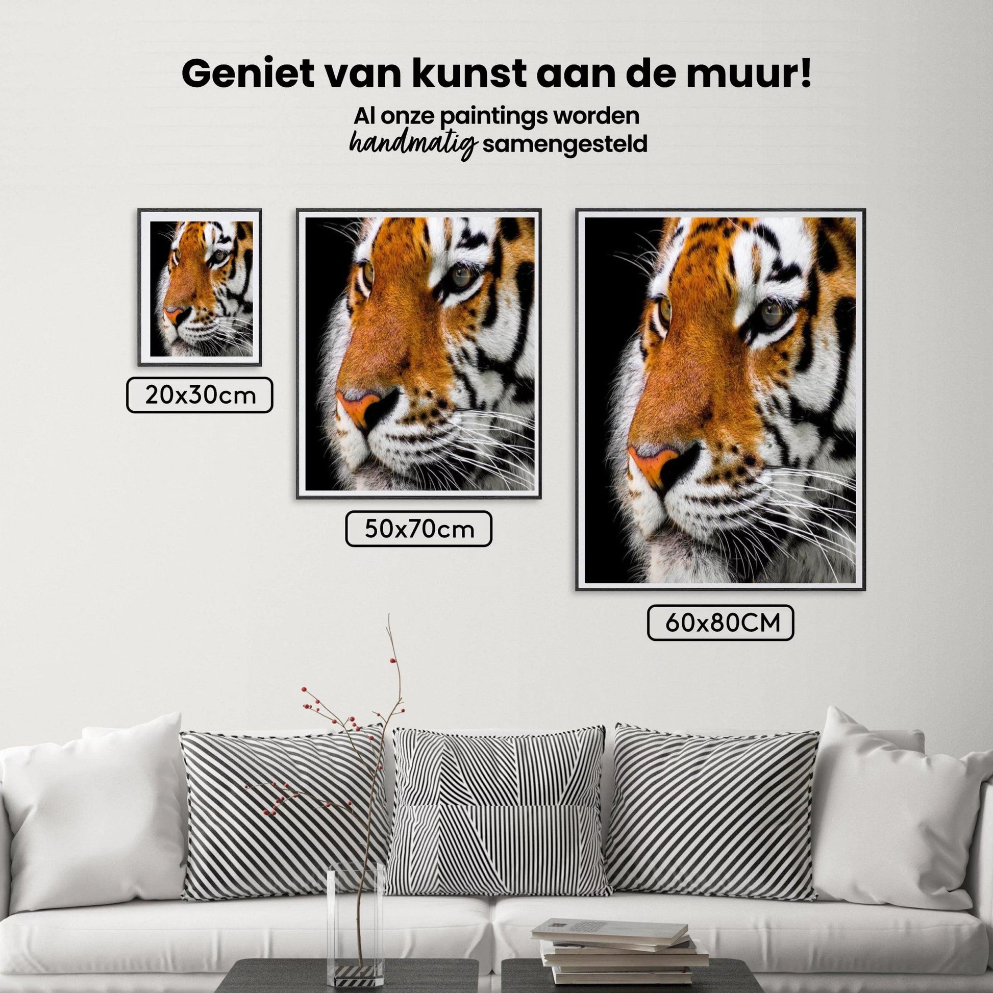 Diamond Painting Volwassen tijger - SEOS Shop ®