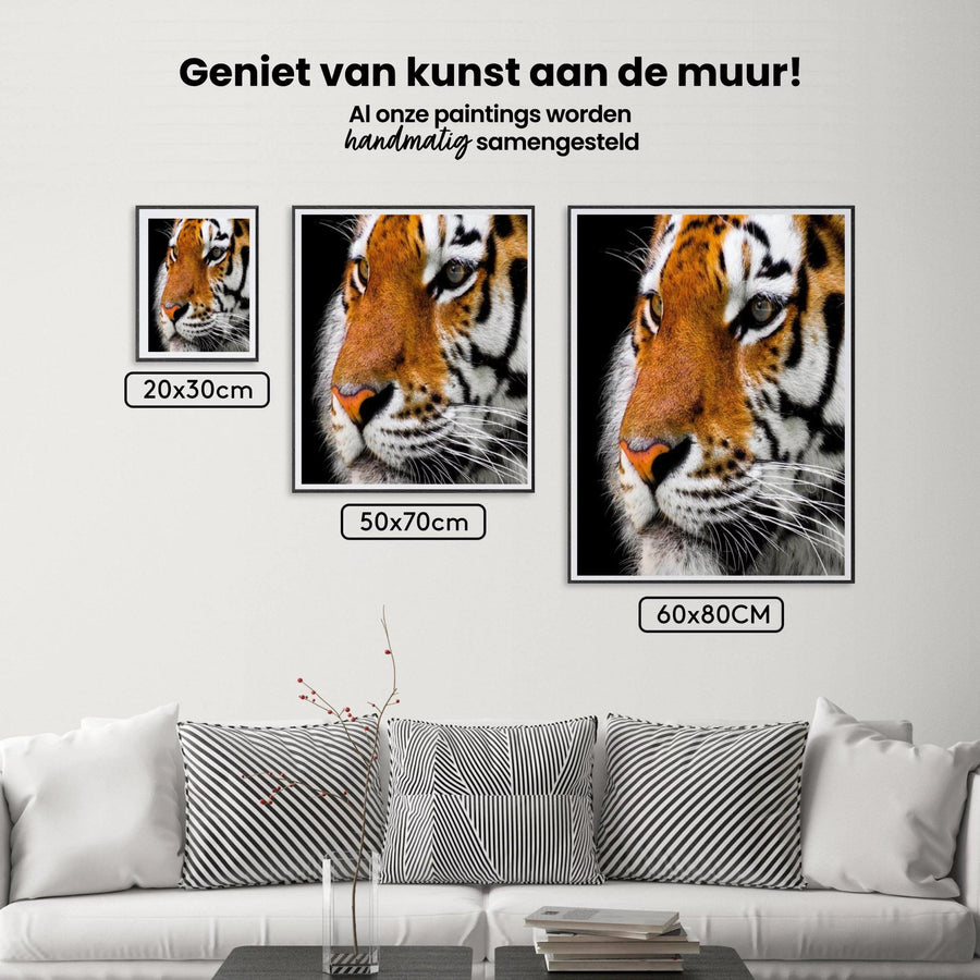 Diamond Painting Volwassen tijger - SEOS Shop ®