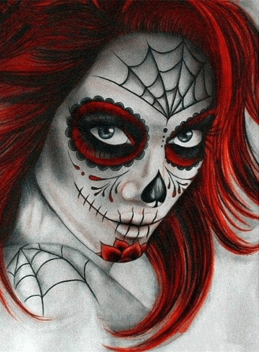 Diamond Painting Vrouw - Masker - SEOS Shop ®