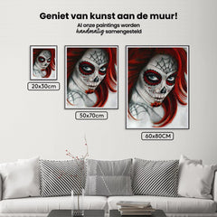 Diamond Painting Vrouw - Masker - SEOS Shop ®