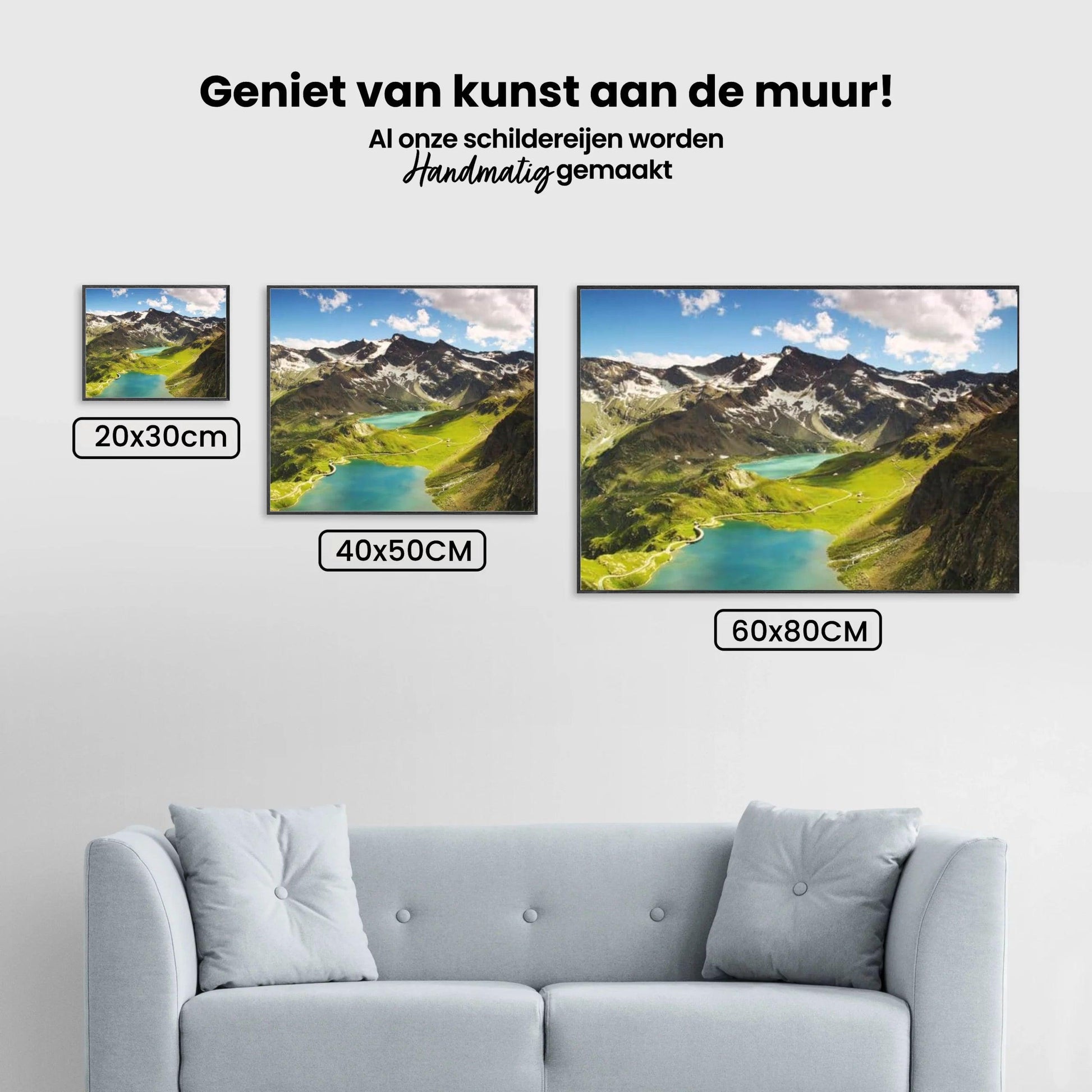 Diamond Painting Water tussen bergen – SEOS Shop ®