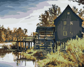 Diamond Painting - Watermolen - SEOS Shop ®