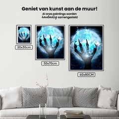 Diamond Painting Weerwolf En De Maan - SEOS Shop ®