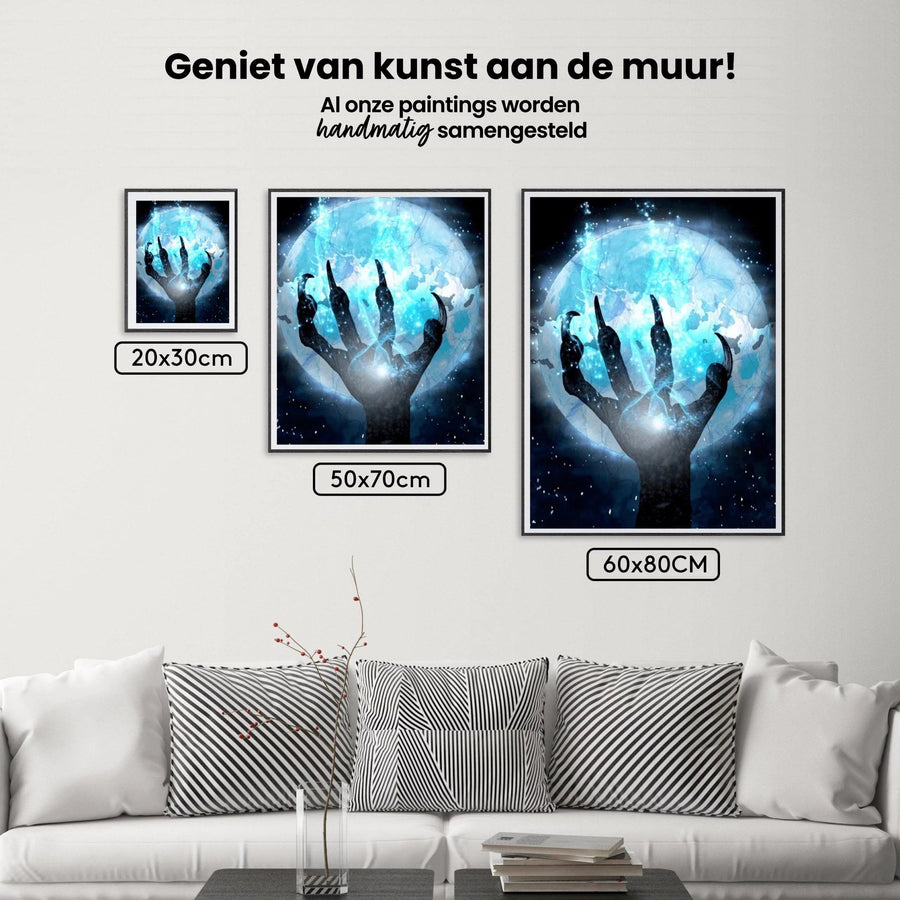 Diamond Painting Weerwolf En De Maan - SEOS Shop ®