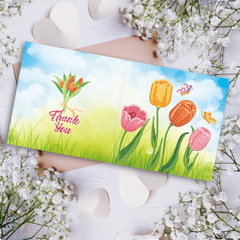 Diamond painting wenskaart - set van 8 - inclusief enveloppen