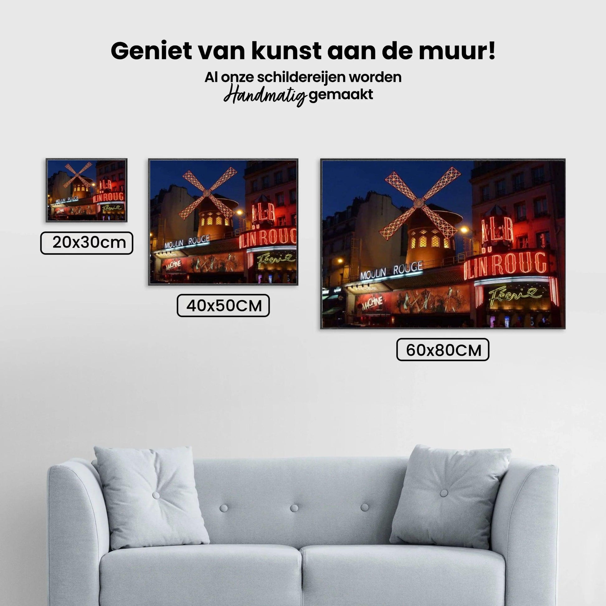 Diamond Painting Windmolen in parijs – SEOS Shop ®