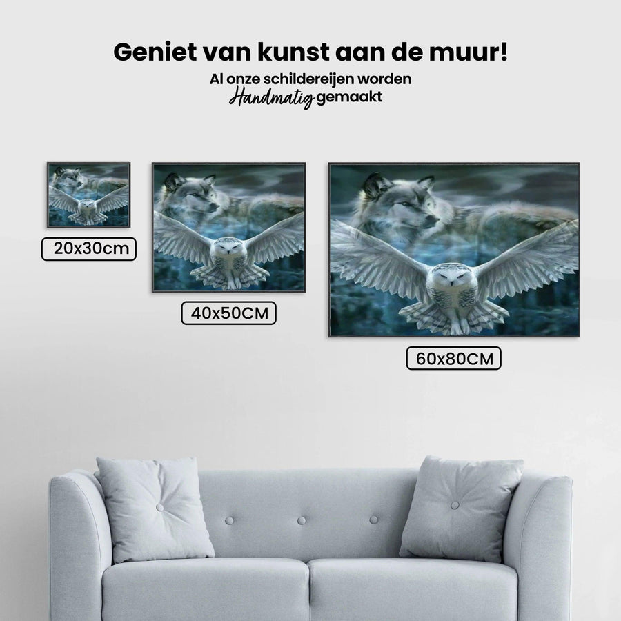 Diamond Painting Witte Uil – SEOS Shop ®