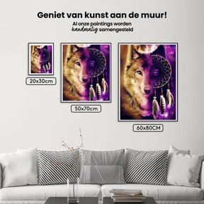 Diamond Painting Wolf Droom - SEOS Shop ®