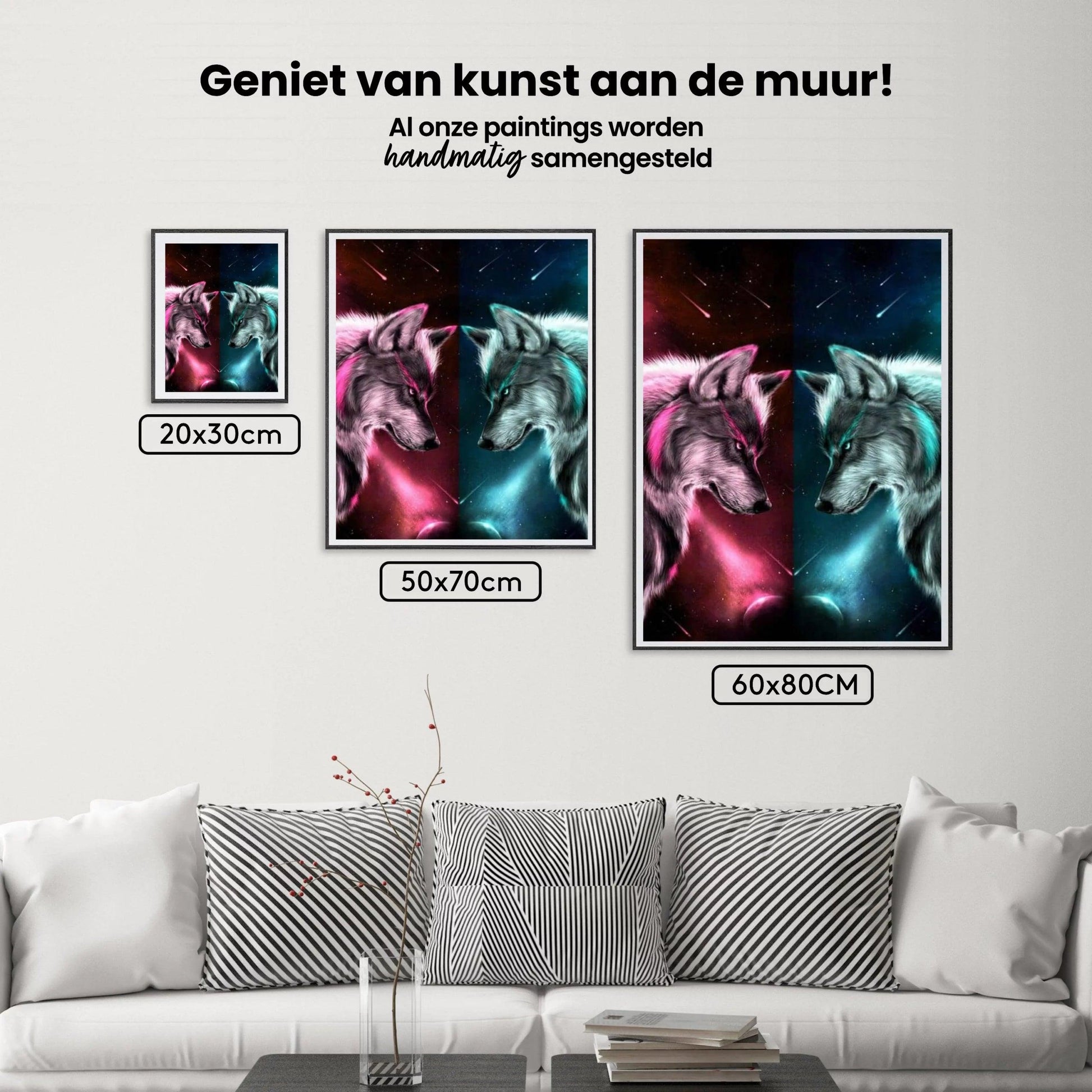 Diamond Painting Wolf Liefde - SEOS Shop ®