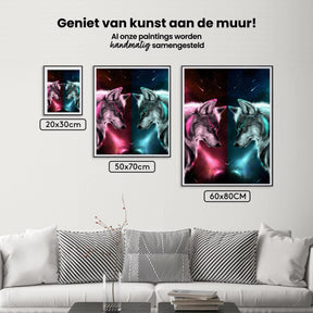 Diamond Painting Wolf Liefde - SEOS Shop ®