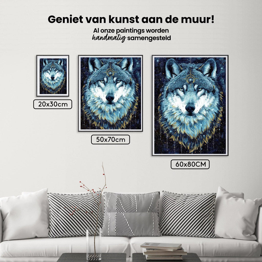 Diamond Painting Wolf Spiritueel - SEOS Shop ®