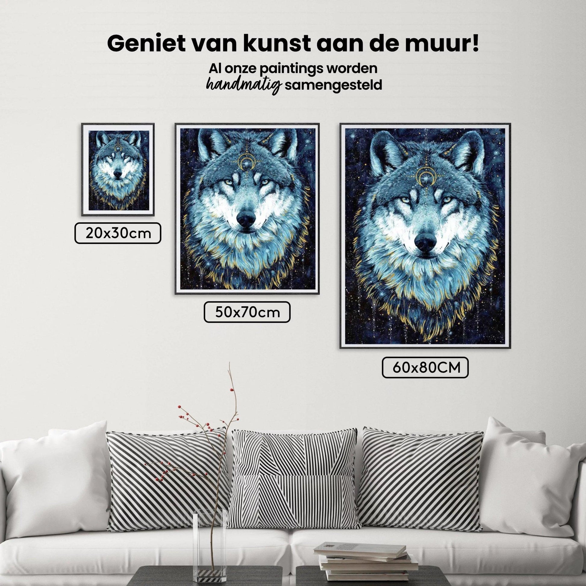Diamond Painting Wolf Spiritueel - SEOS Shop ®