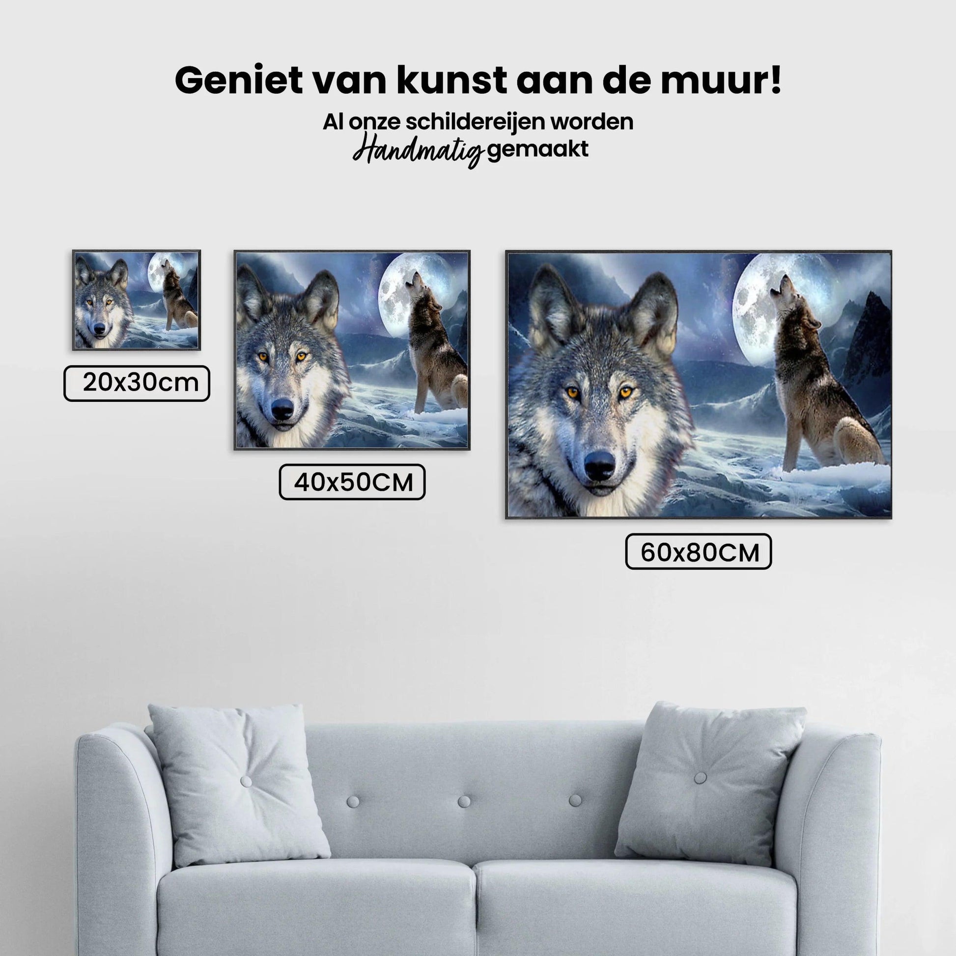 Diamond Painting Wolv Brullen - SEOS Shop ®