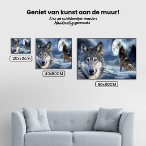 Diamond Painting Wolv Brullen - SEOS Shop ®