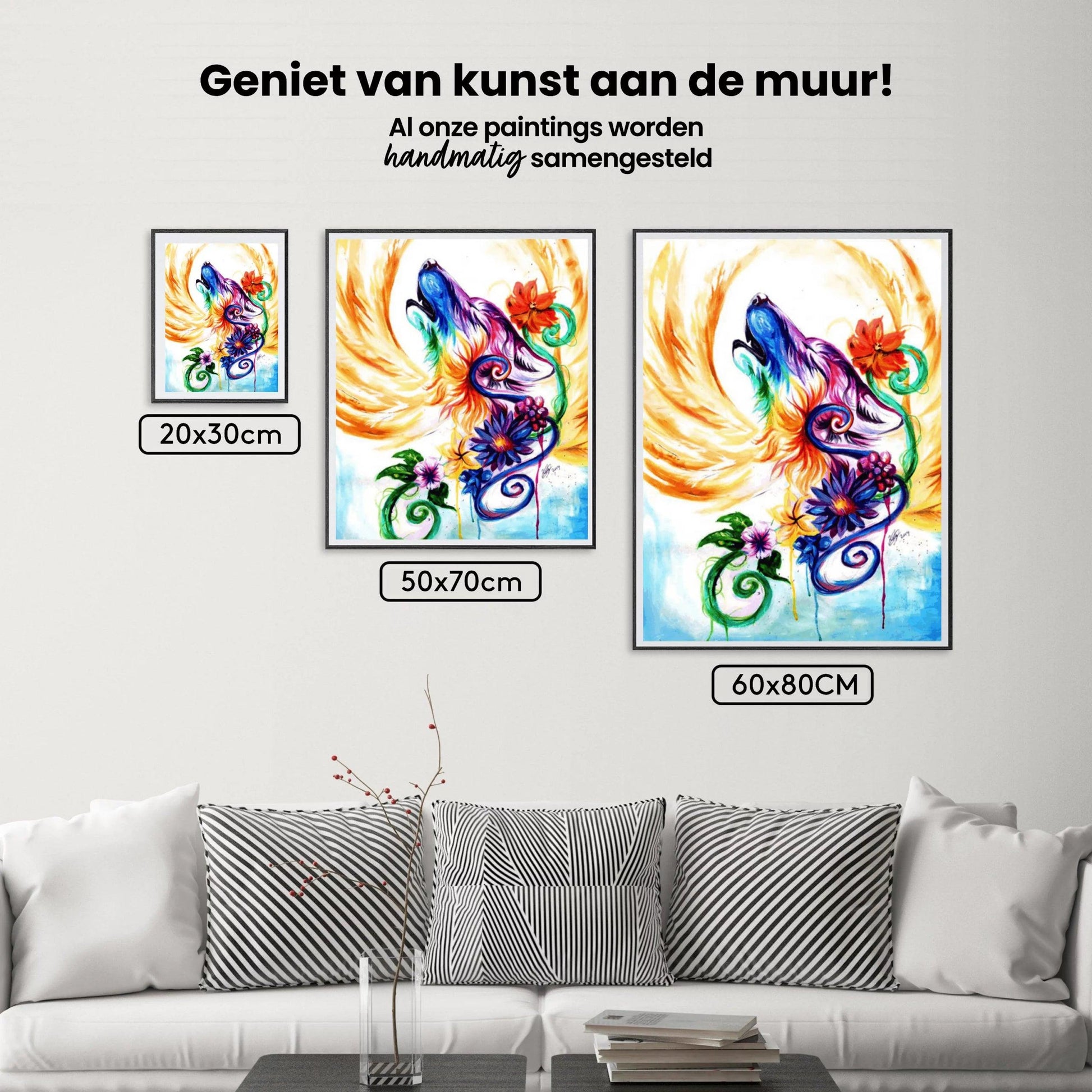 Diamond Painting Wolven Regenboog – SEOS Shop ®