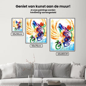 Diamond Painting Wolven Regenboog – SEOS Shop ®