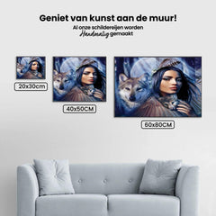 Diamond Painting Wolven Welpje - SEOS Shop®