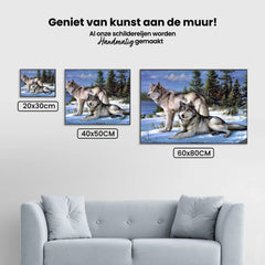 Diamond Painting Wolven stel – SEOS Shop ®