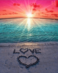 Diamond Painting Zonsondergang - SEOS Shop ®