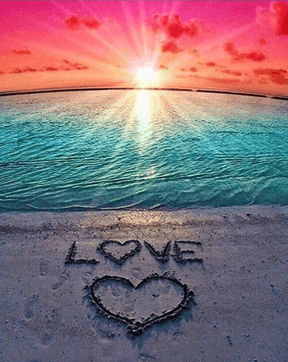 Diamond Painting Zonsondergang - SEOS Shop ®