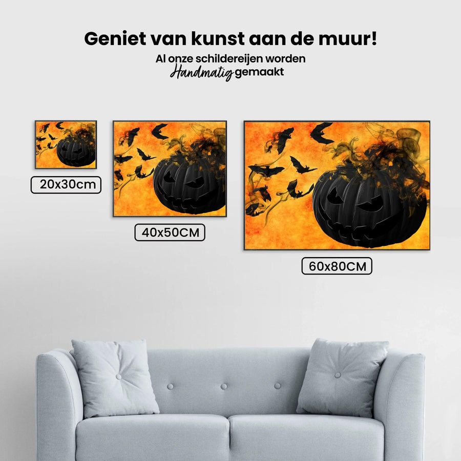 Diamond Painting Zwarte Pompoen - SEOS Shop ®