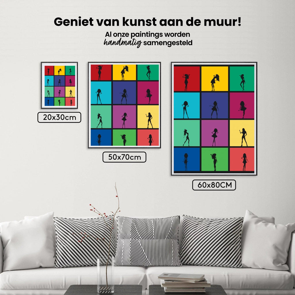 Diamond Painting - 12 kamers - SEOS Shop ®