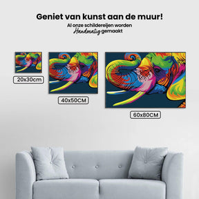 Diamond Painting - Abstracte Olifant - SEOS®